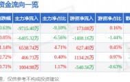股票行情快报:首都在线(300846)8月21日主力资金净卖出9715.40万元