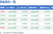 股票行情快报:天地在线(002995)9月1日主力资金净卖出474.03万元