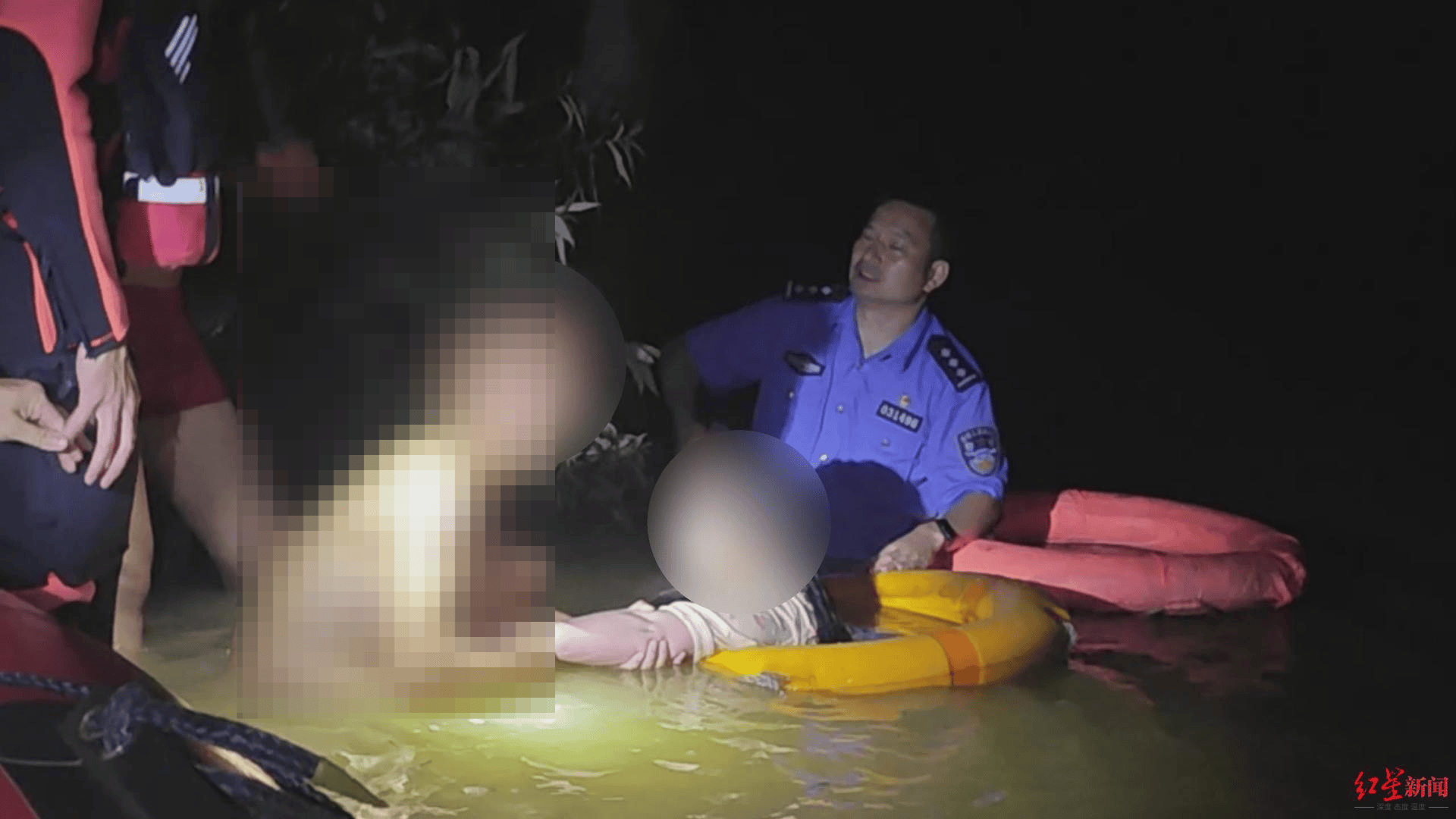 派出所副所长跳河救人,与落水女子被激流冲走2公里后获救!本人讲述:曾多次将她拖离危险区域
